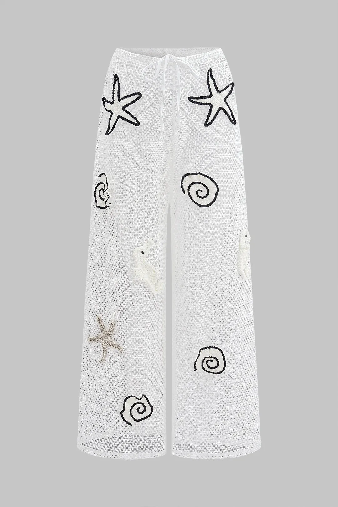 3D Decor Hollow Out To-up bukser sold by Micas