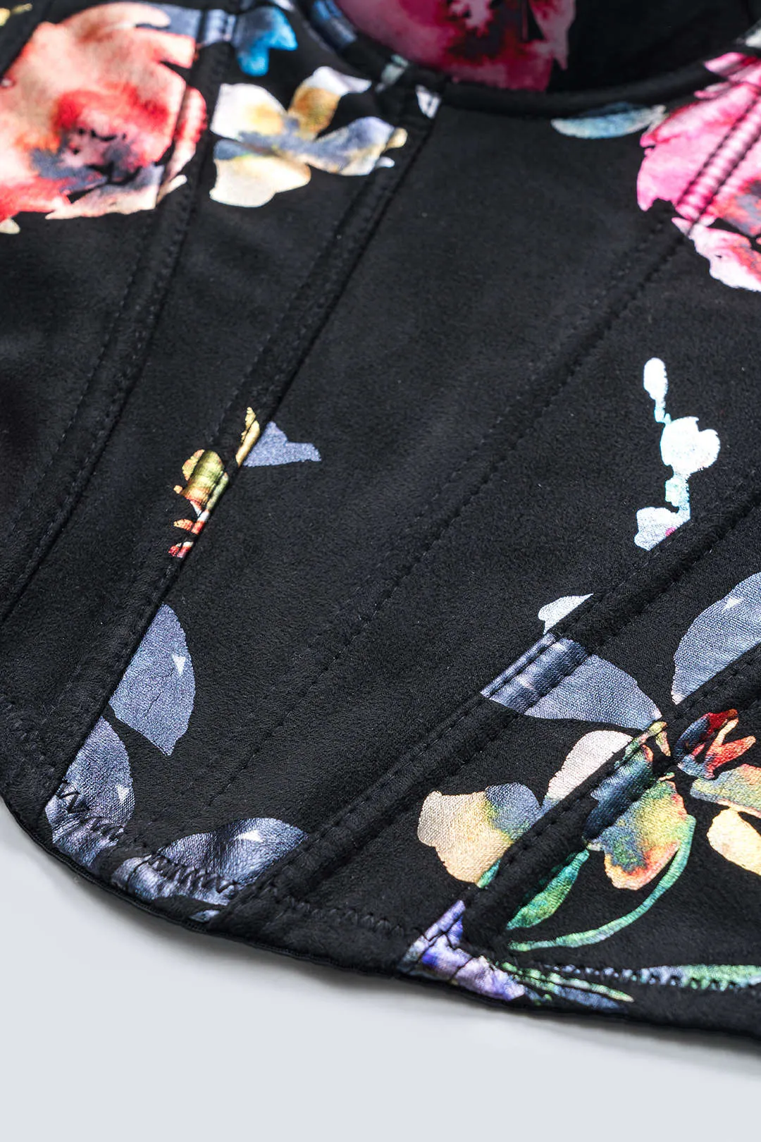 Blomsterprint Bustier lynlås cami top sold by Micas product image thumbnail 4