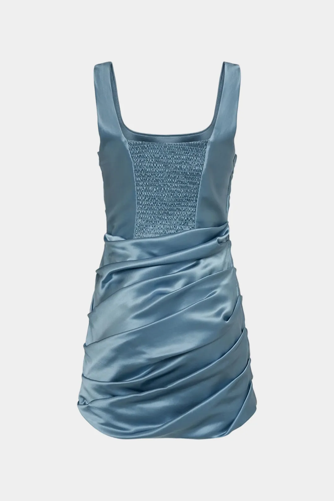 Satin Ruched ærmeløs mini kjole sold by Micas product image thumbnail 2