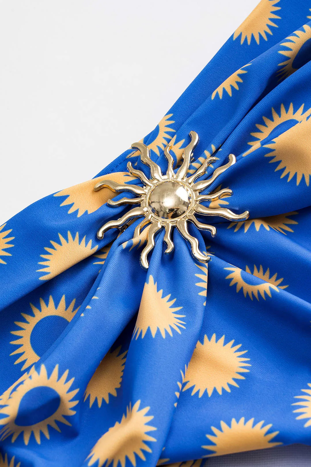 Abstract Contrast Print Metallic Bikini Set sold by Micas product image thumbnail 4