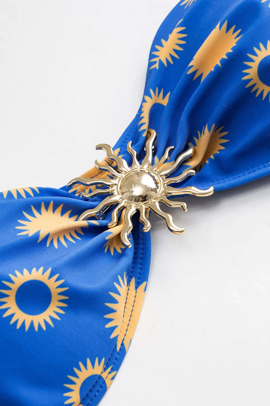 Abstract Contrast Print Metallic Bikini Set sold by Micas product image thumbnail 3