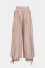 Chiffon Knotted Ruched Trousers sold by Micas