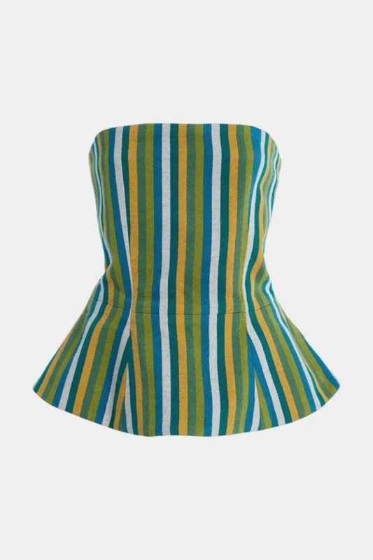 Kontrast stribe stropløs rør top sold by Micas