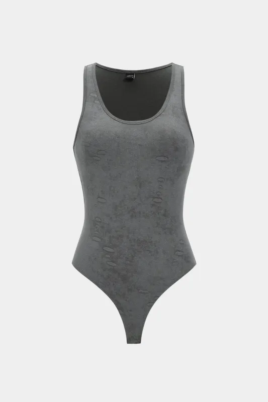 Vasket ærmeløs bodysuit sold by Micas