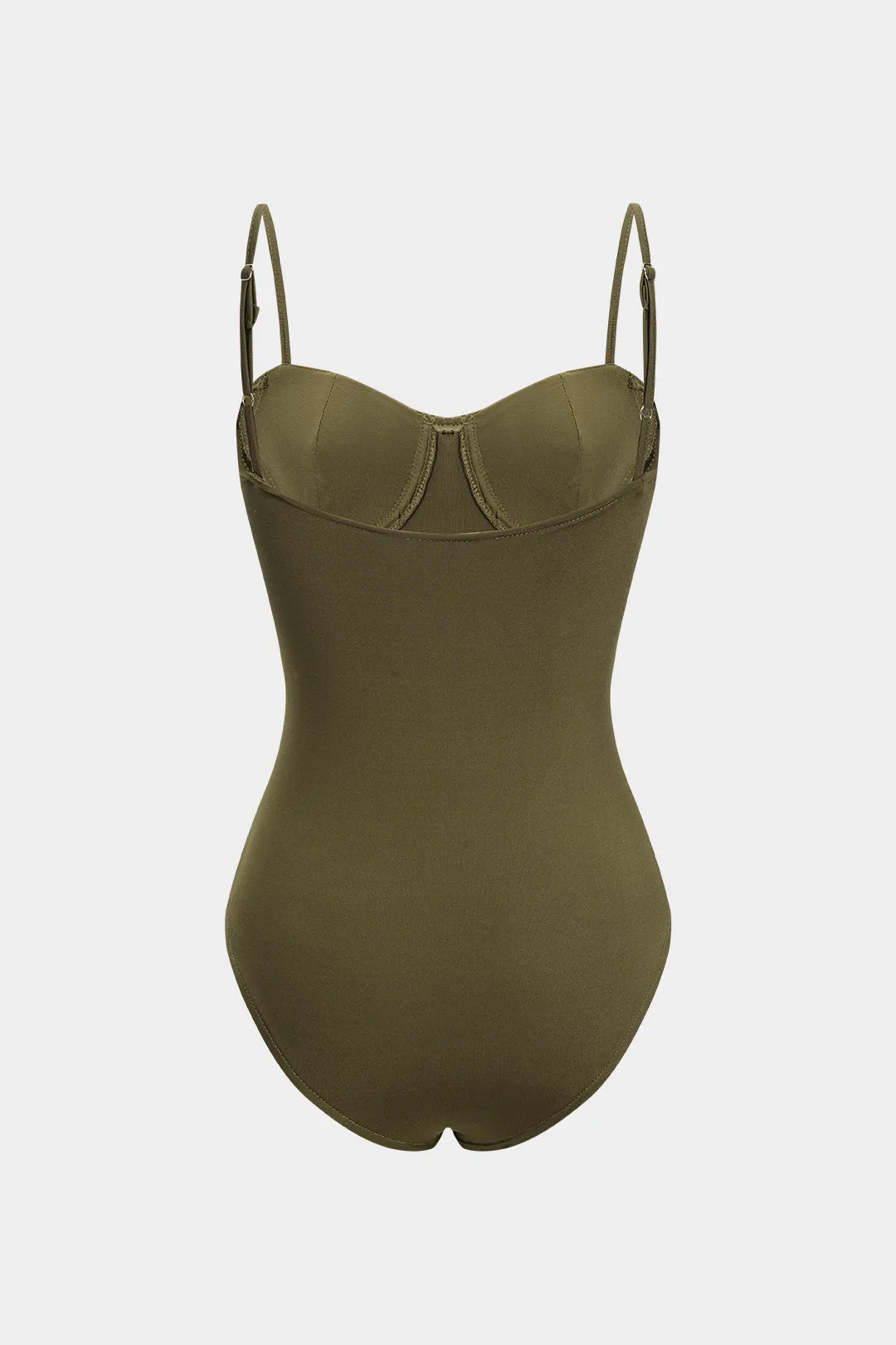 Satin bustier glide ærmeløs bodysuit sold by Micas product image thumbnail 2