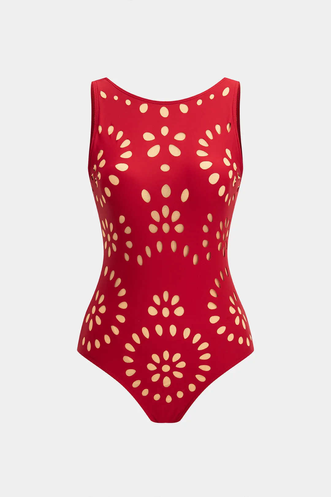 Hul ud mave kontrol i ét stykke badedragt sold by Micas