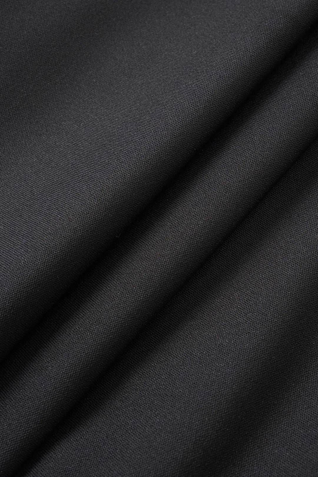 Kontrast V-hals ruched spalt ærmeløs midi-kjole sold by Micas product image thumbnail 5