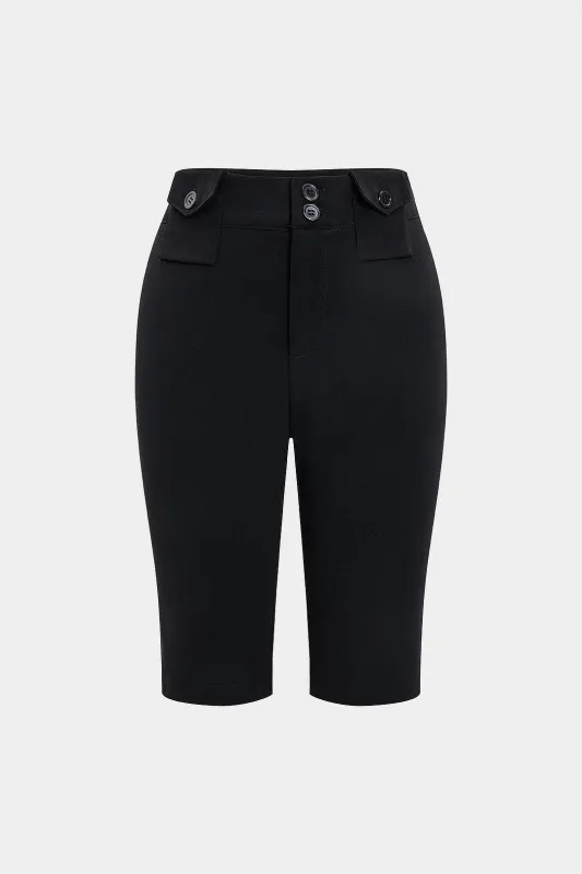 Solid knapshorts sold by Micas