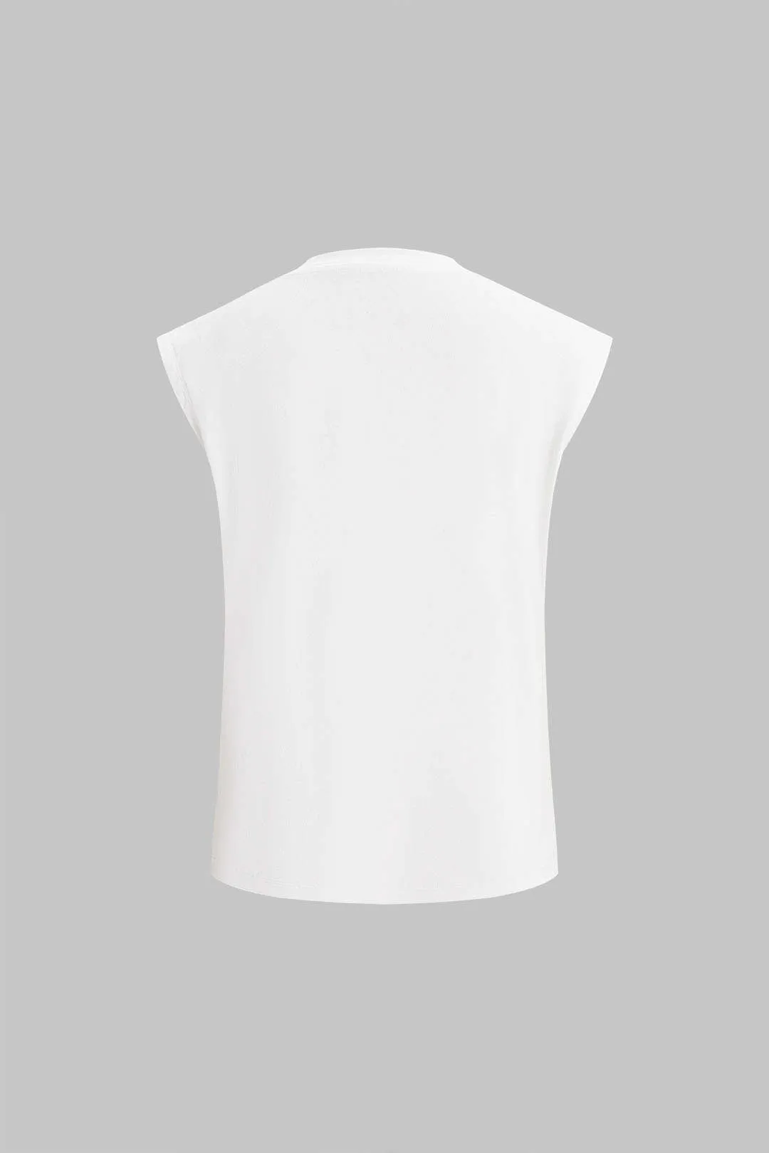 Brevprint kortærmet t-shirt sold by Micas product image thumbnail 3