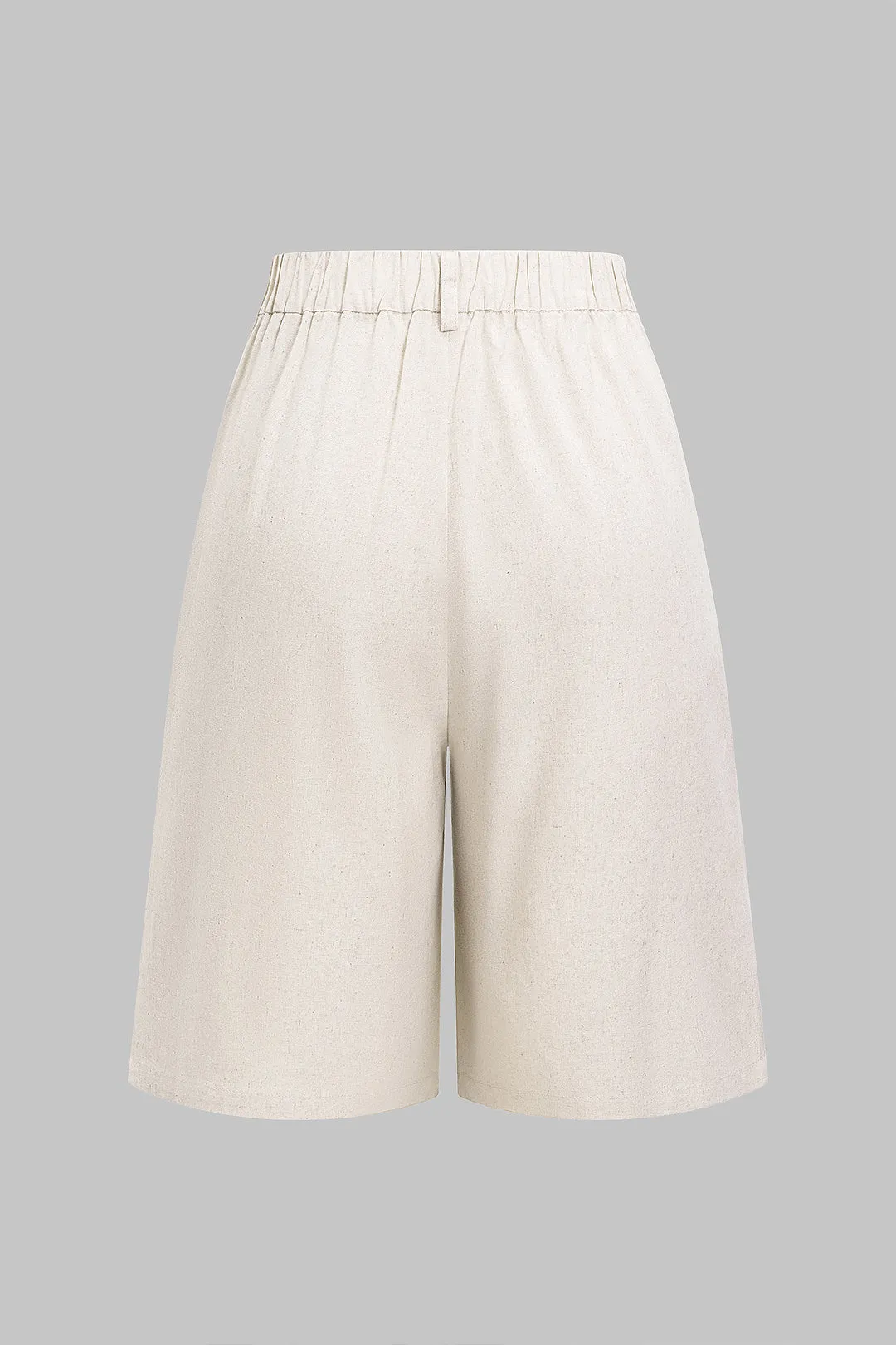 Linned ruched brede benshorts sold by Micas product image thumbnail 2