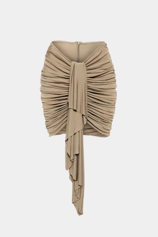 Ruched detaljer nederdel sold by Micas