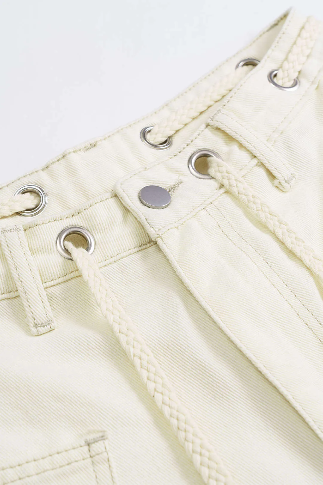 Denim metallisk ring udskåret lommehorts sold by Micas product image thumbnail 3