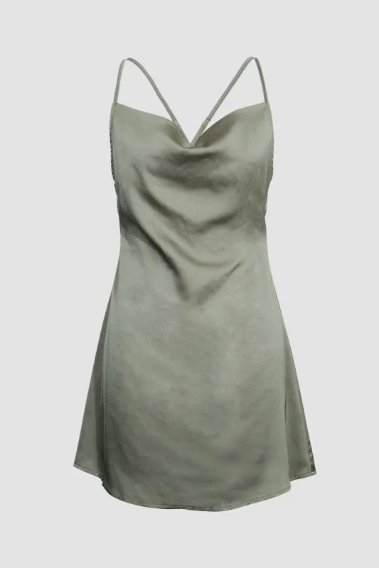 Tipsy Basil Rackless Mini Dress sold by Micas