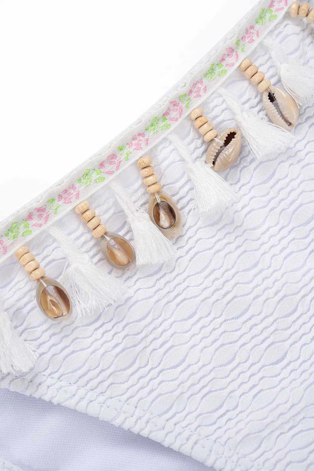 Fringe trim udsmykning til to-stykker bikini sæt sold by Micas product image thumbnail 4