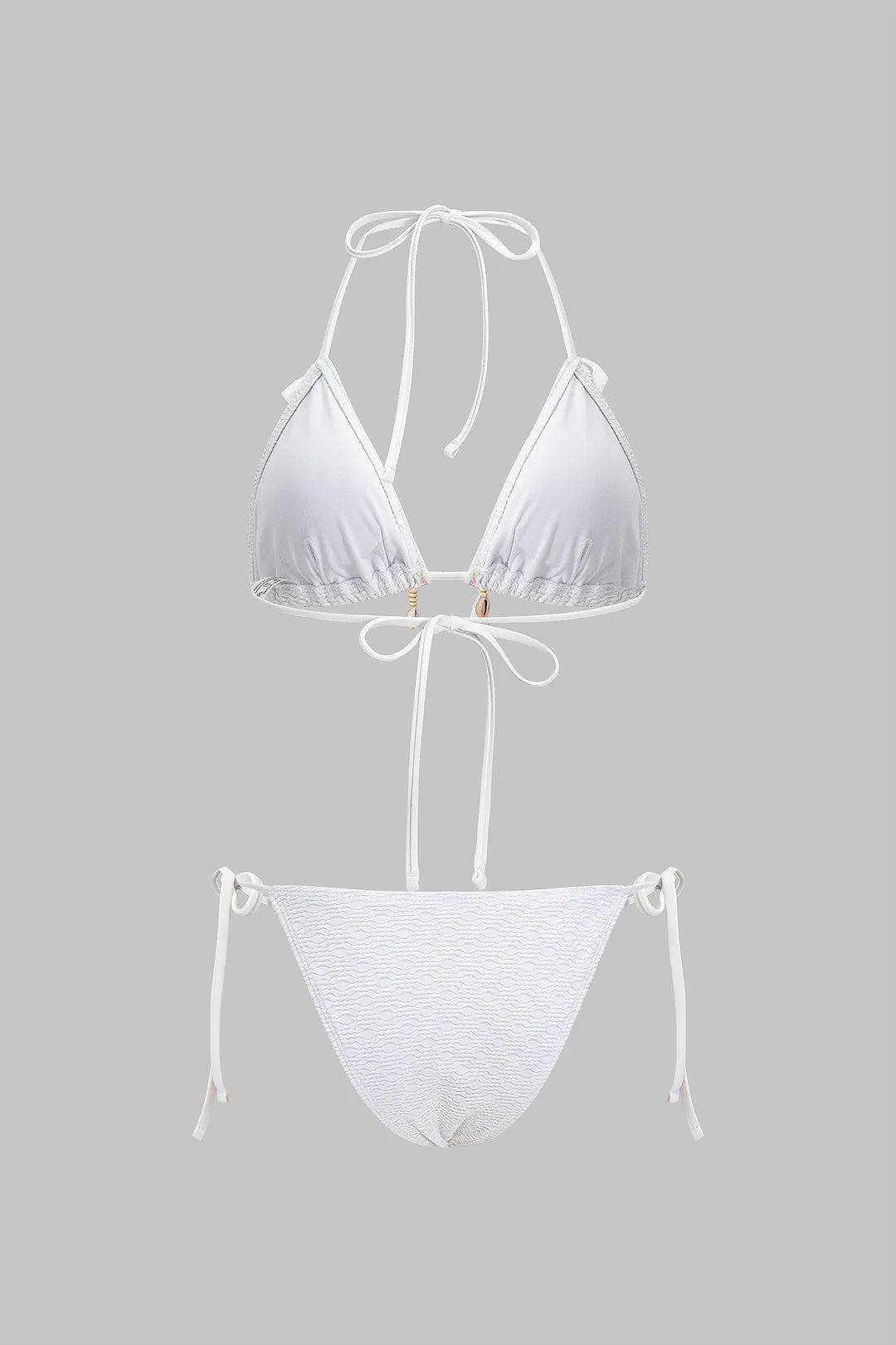Fringe trim udsmykning til to-stykker bikini sæt sold by Micas product image thumbnail 2