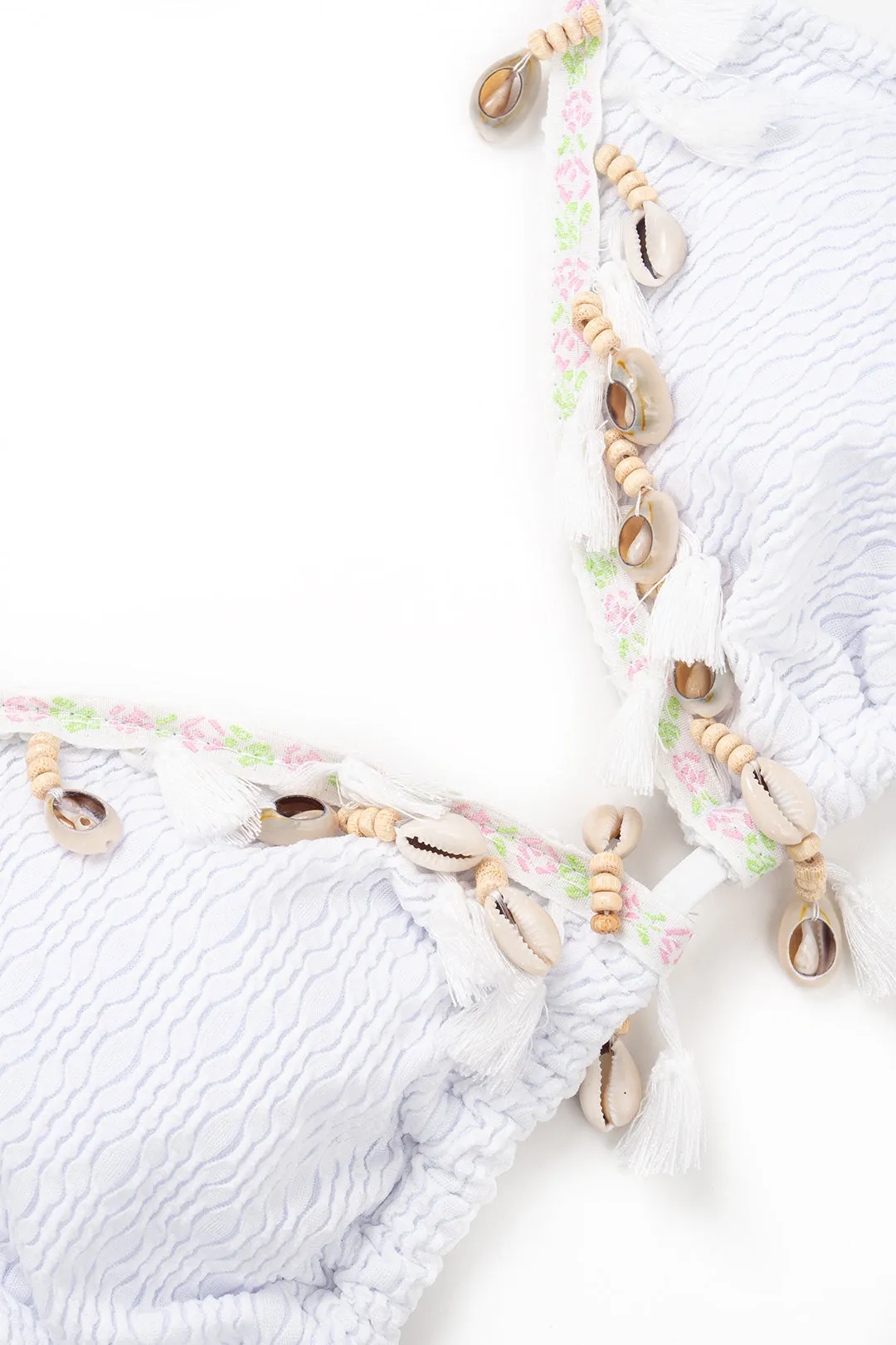 Fringe trim udsmykning til to-stykker bikini sæt sold by Micas product image thumbnail 3