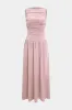 Ruched ærmeløs maxi kjole sold by Micas