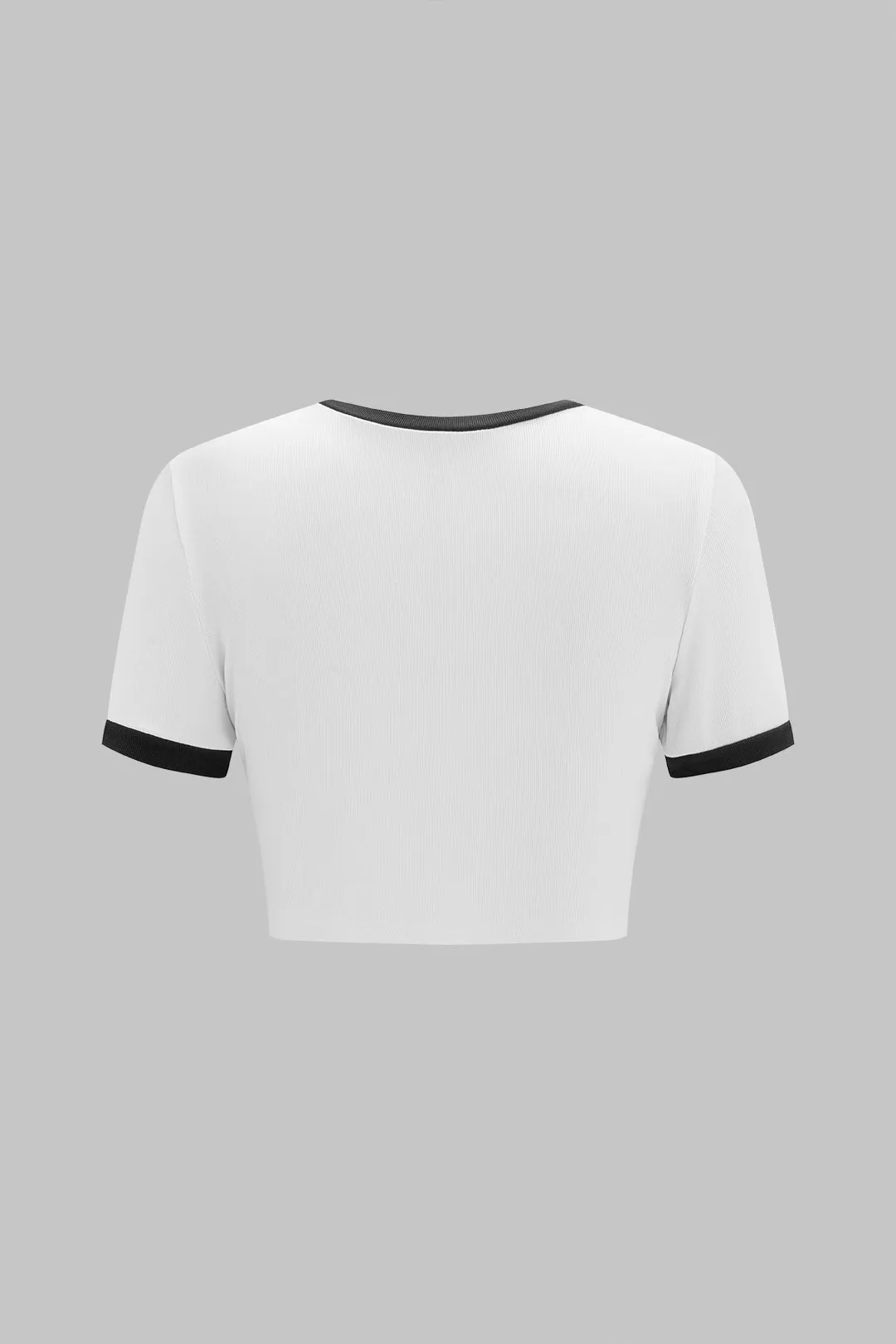 Kontrast tank top og møder shorts sæt sold by Micas product image thumbnail 3