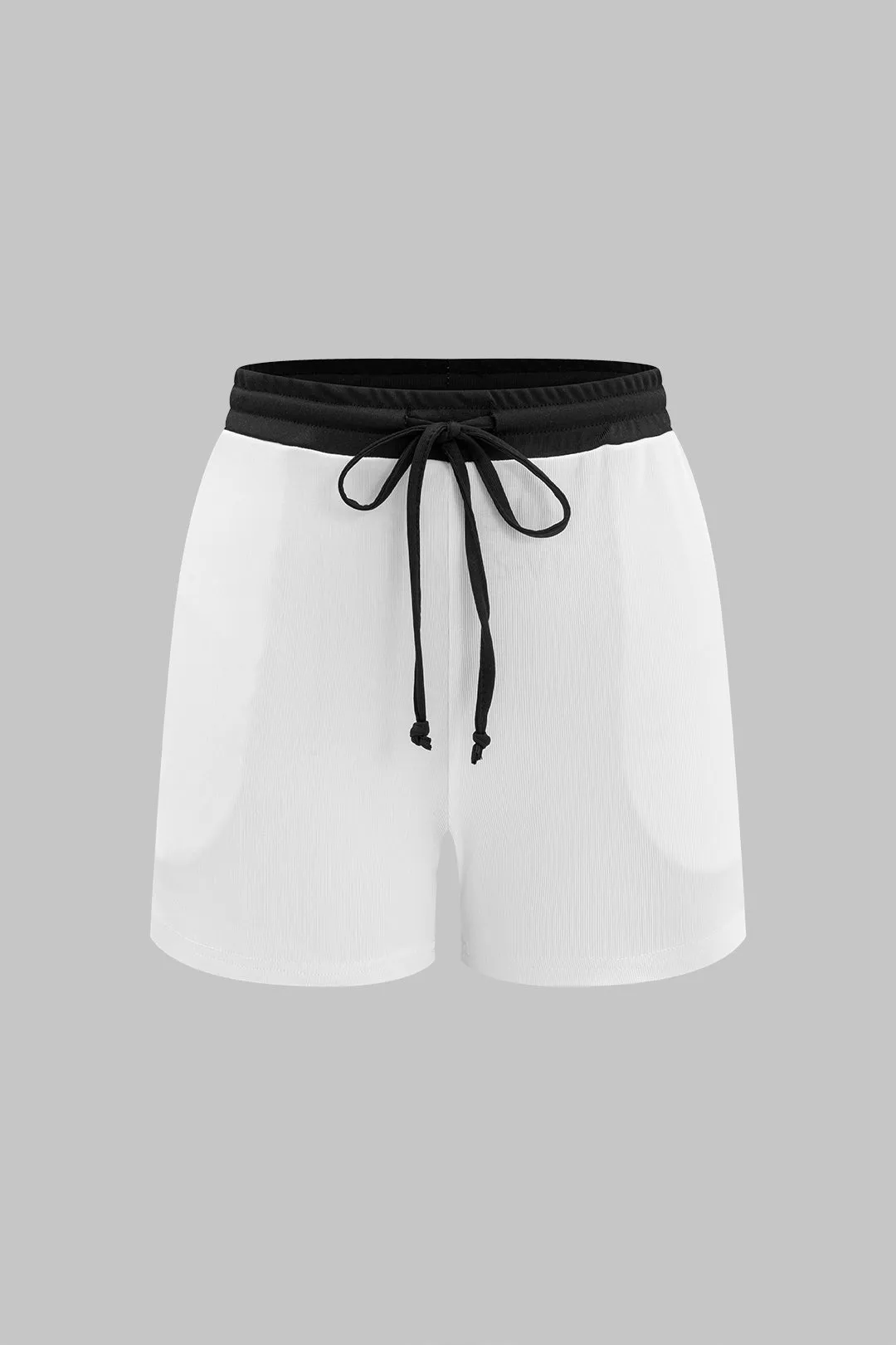 Kontrast tank top og møder shorts sæt sold by Micas product image thumbnail 4