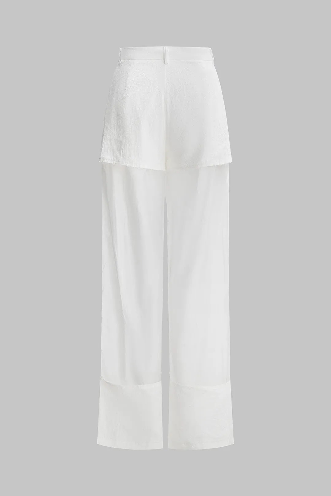 Sheer Patchwork brede benbukser sold by Micas product image thumbnail 2