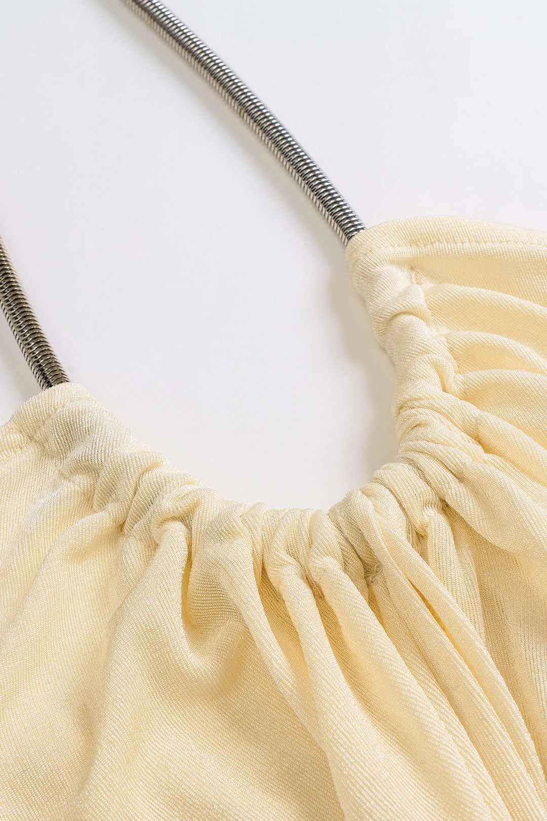 Asymmetrisk en skulderside split ærmeløs maxi kjole sold by Micas product image thumbnail 3