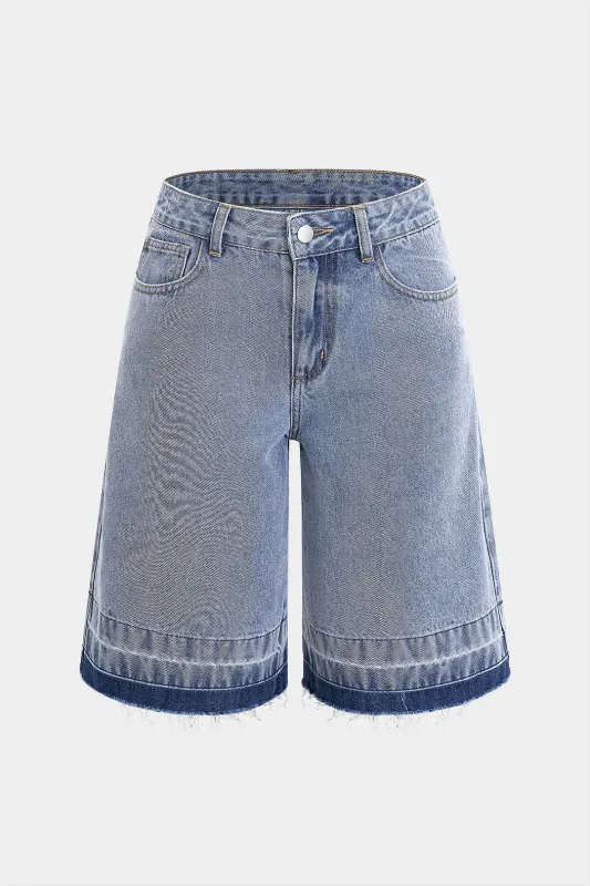 Basic Denim Shorts sold by Micas