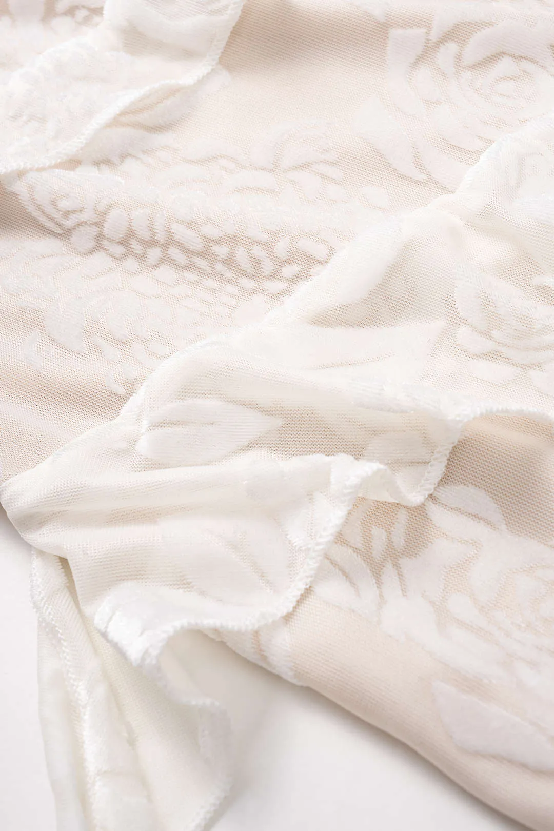 Jacquard Ruffle Tank Top og Nederdel sæt sold by Micas product image thumbnail 3