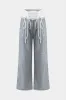 Drawstring patchwork brede benbukser sold by Micas