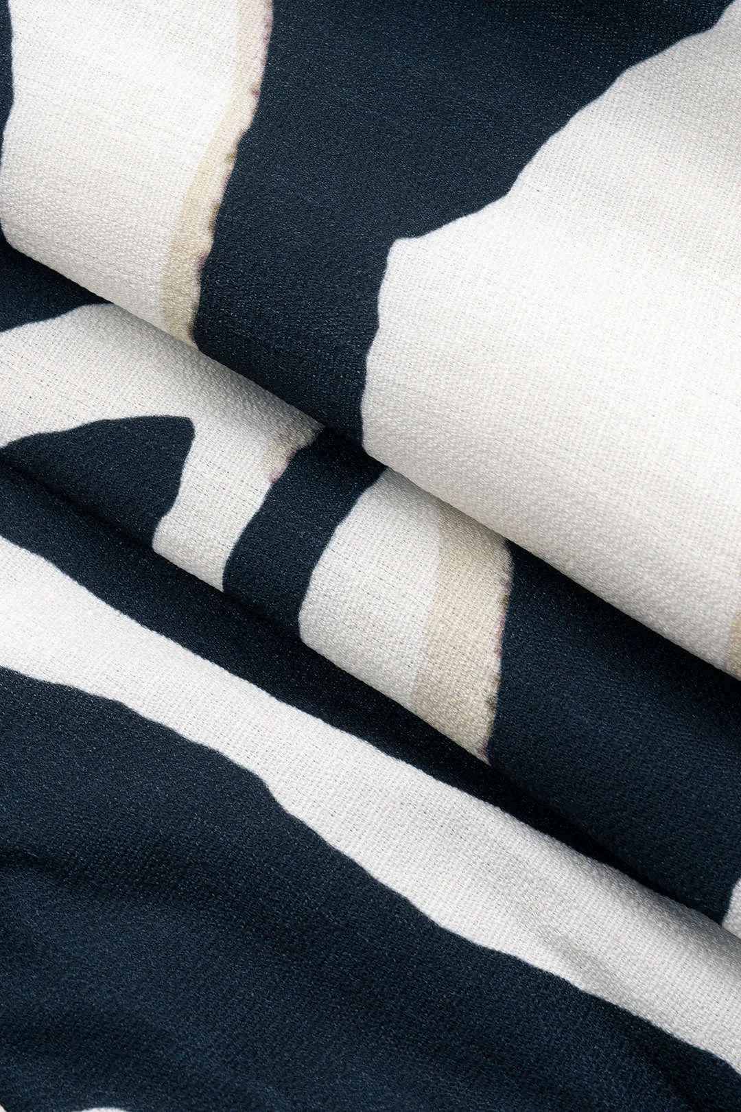 Kontrast Stripe Print -knap Rygfri halterhalsvest sold by Micas product image thumbnail 5