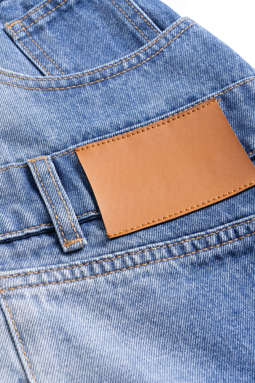 Denim Asymmetrical Skirt sold by Micas product image thumbnail 3