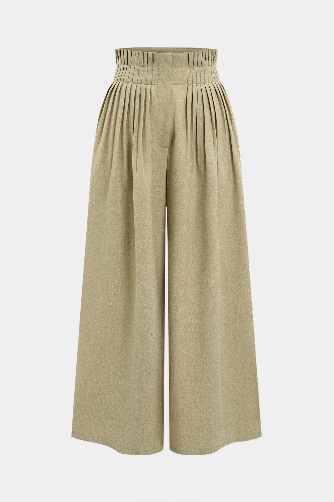 Ruched brede benbukser sold by Micas