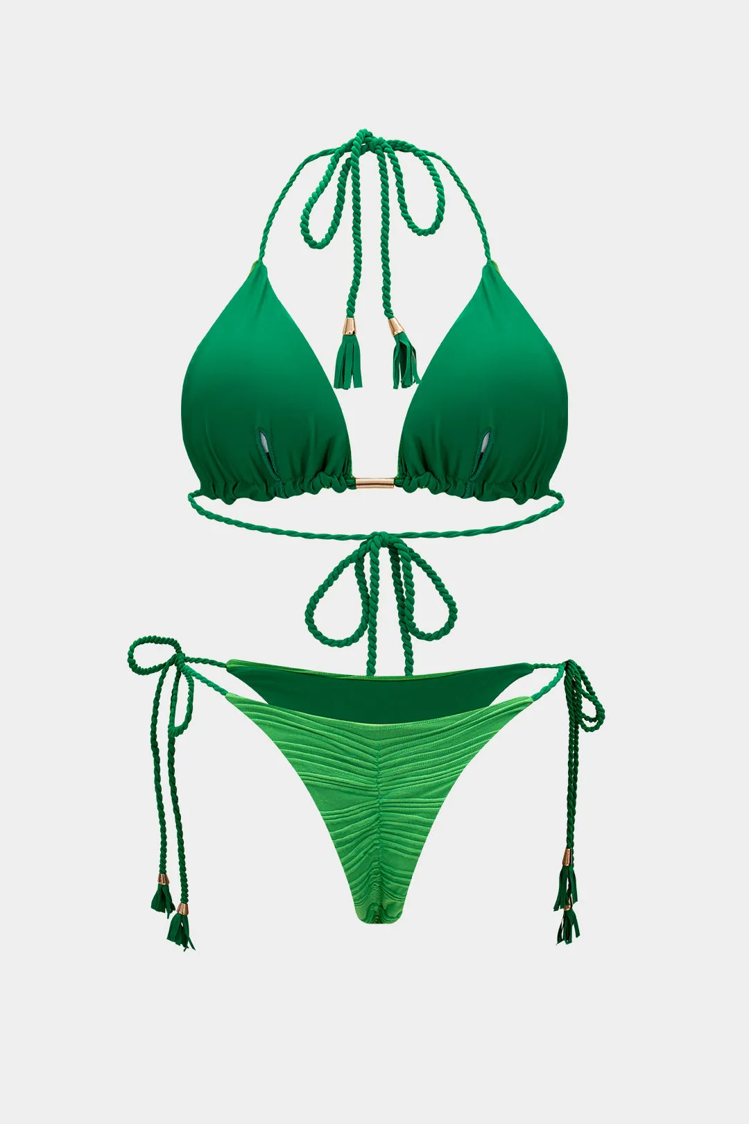 Metallisk udsmykning til to-stykker bikini-sæt sold by Micas product image thumbnail 2