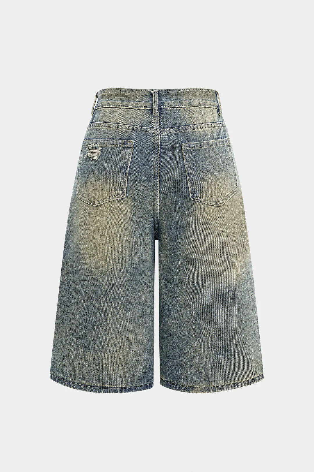 Denim rippede lige benhorts sold by Micas product image thumbnail 2