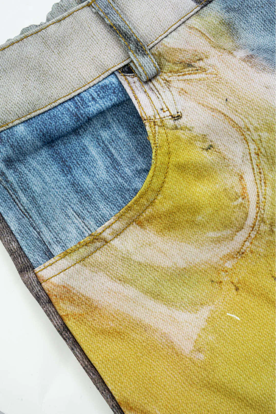Plusstørrelse Abstract Print High Waistbukser sold by Micas product image thumbnail 4