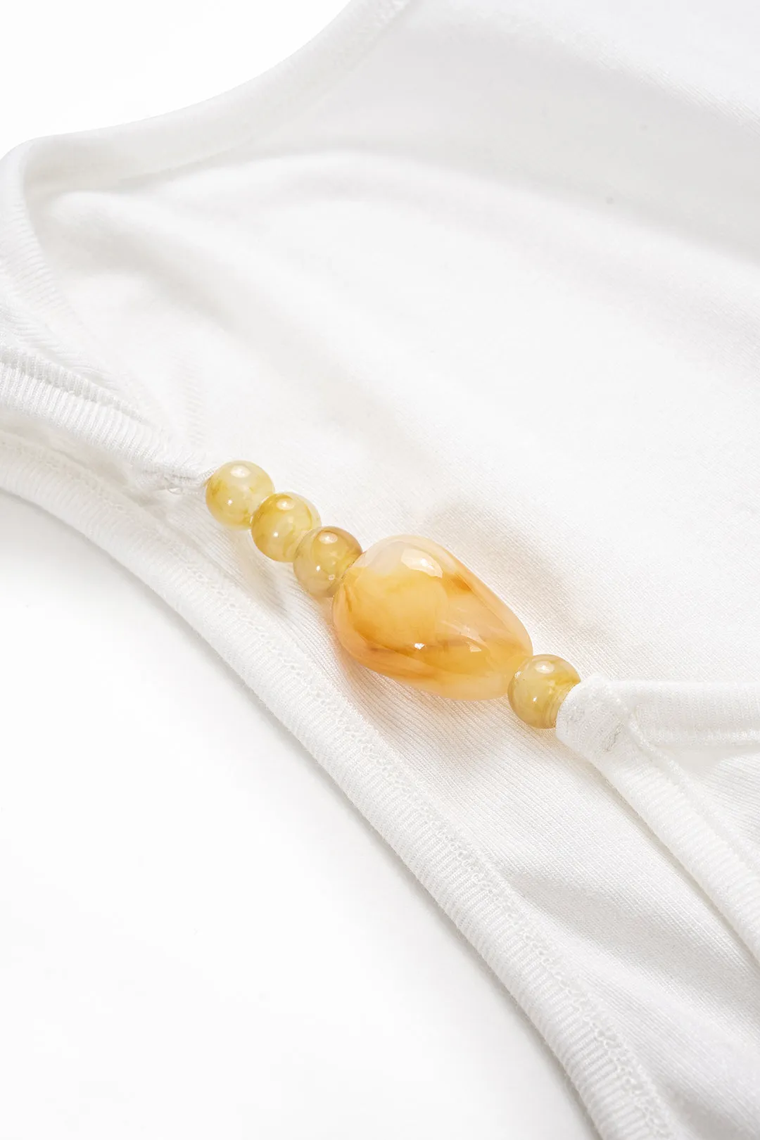 Beaded ærmeløs tank top sold by Micas product image thumbnail 3