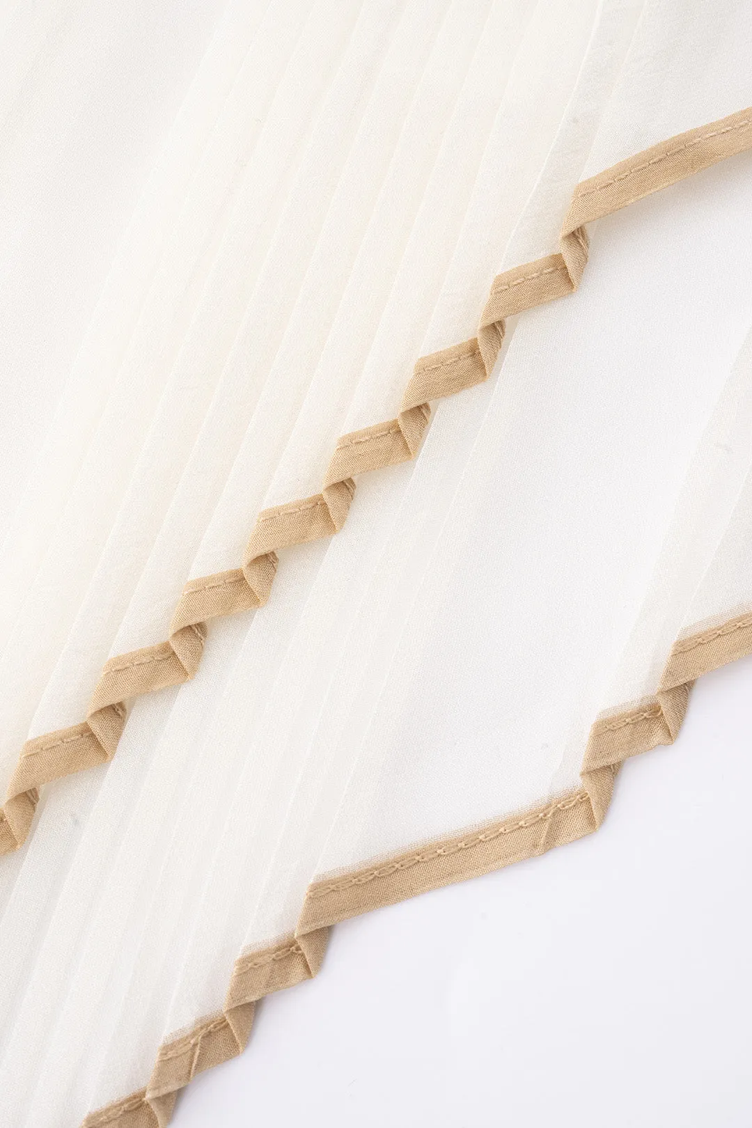 Plisseret bindende tørklæde sold by Micas product image thumbnail 4