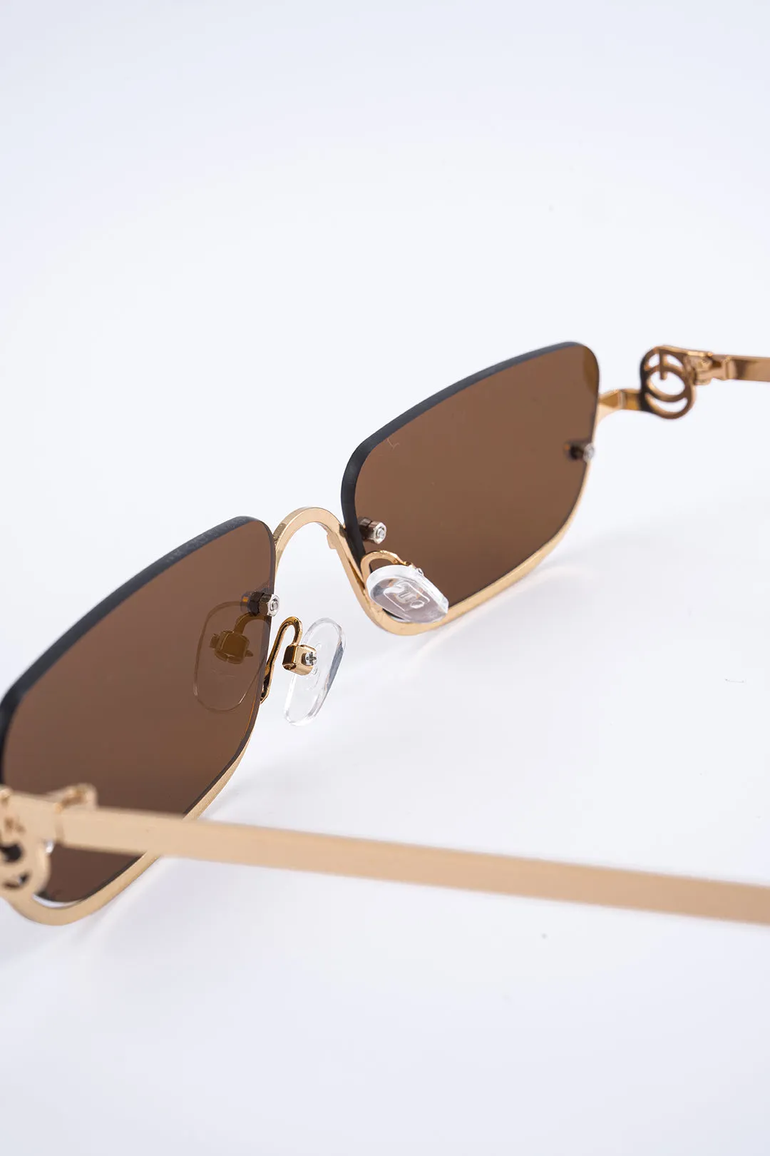 Metal Square Half-Frame solbriller sold by Micas product image thumbnail 3