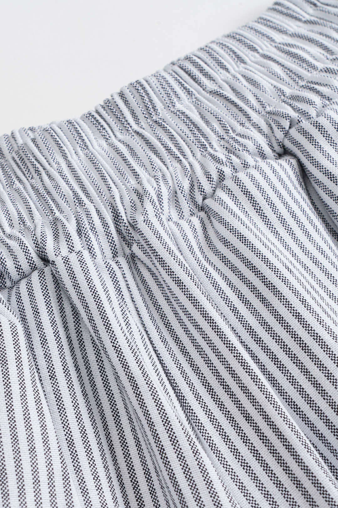 Stripe Print Tie-Up brede benbukser sold by Micas product image thumbnail 3