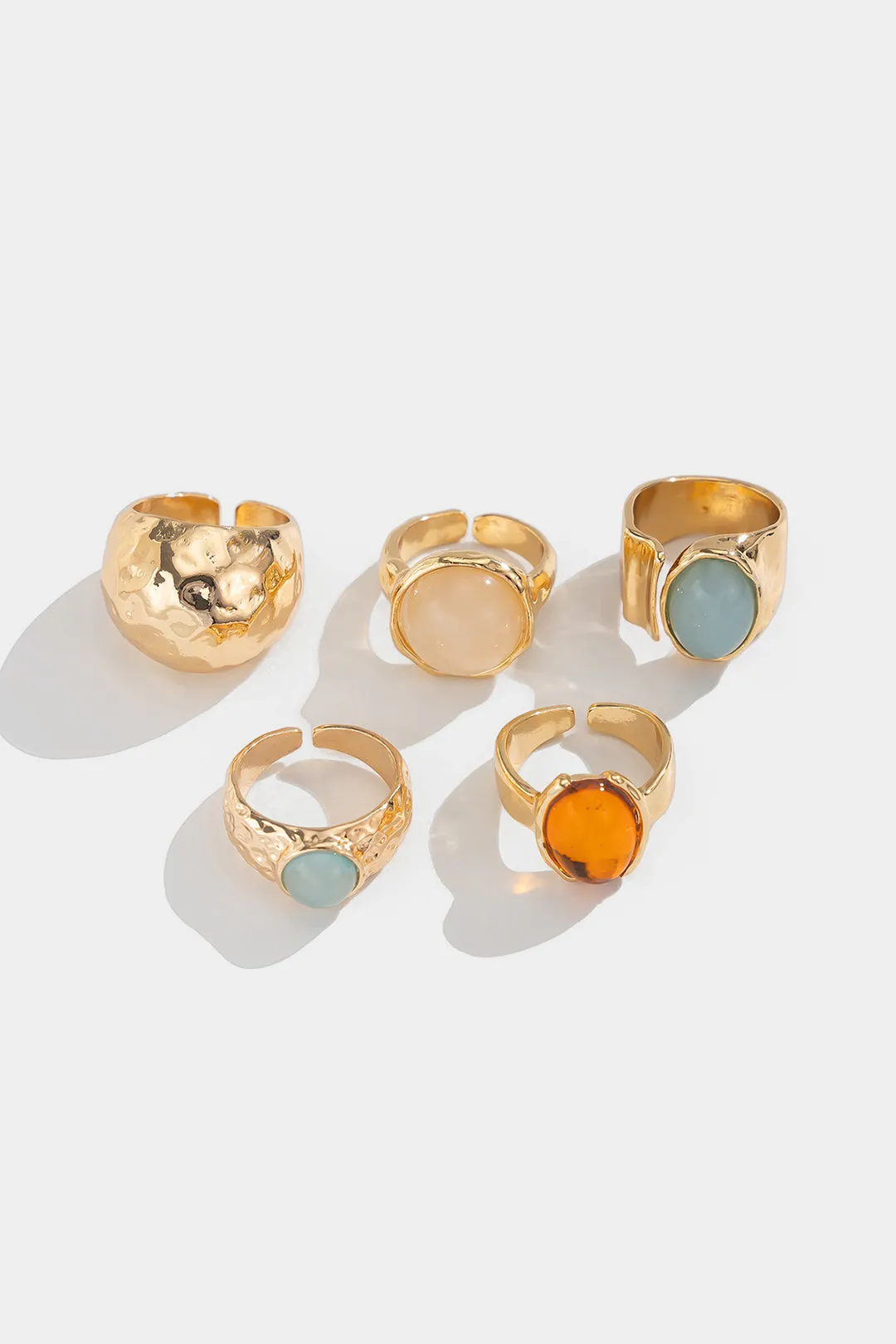 Rhinestone Open Ring Set sold by Micas product image thumbnail 2