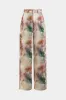 Akvarelprint satin lomme bukser sold by Micas