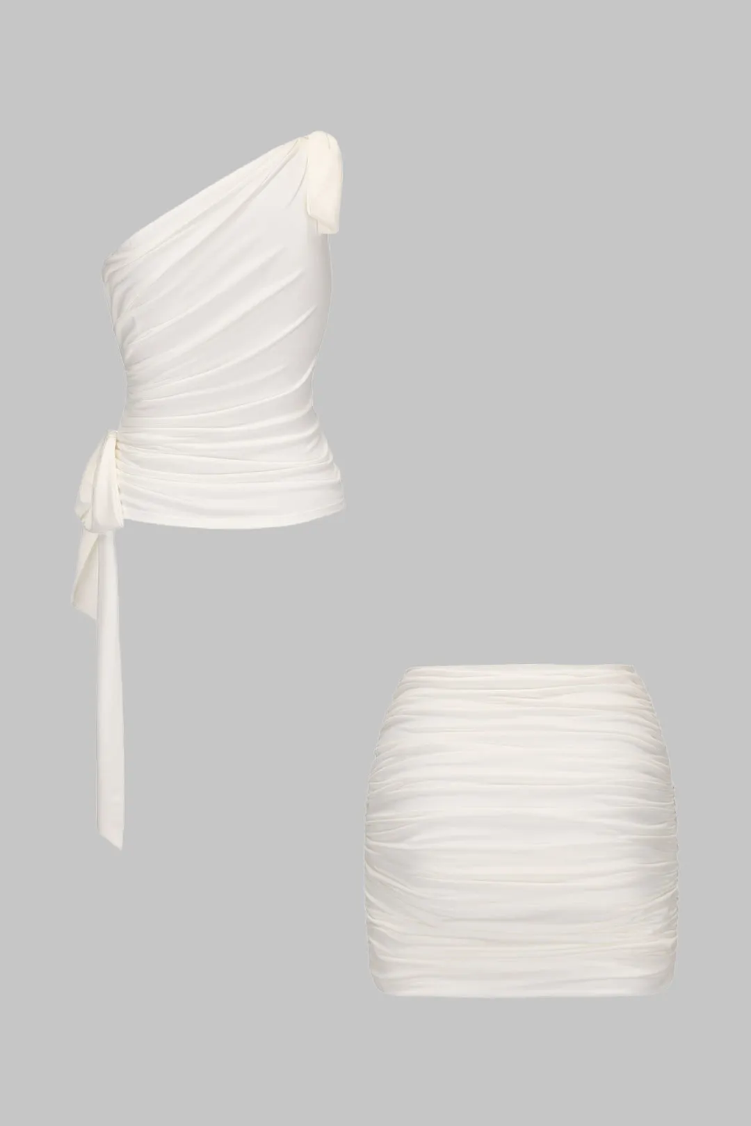 Knotet tank top og nederdel sold by Micas product image thumbnail 2