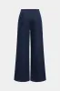 Denim høj talje bælte brede ben jeans sold by Micas