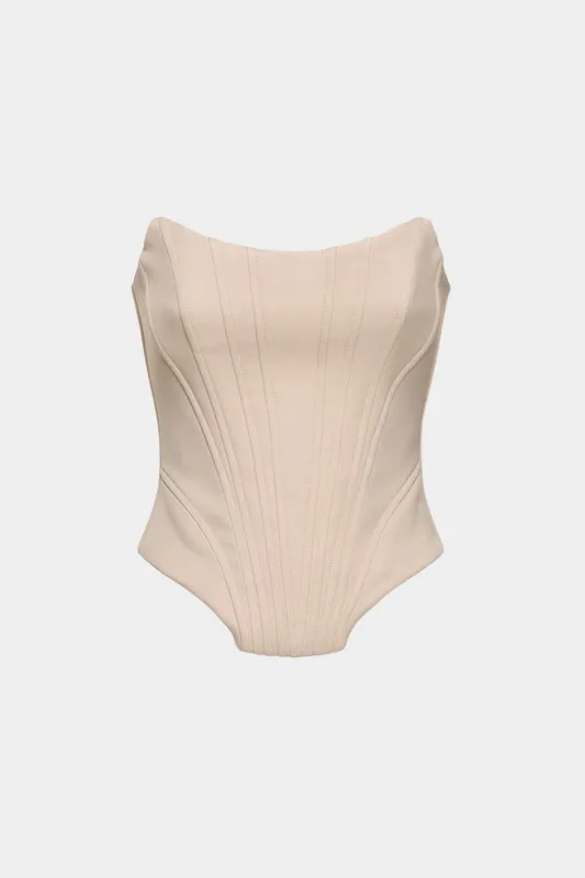Strapless Corset Tube Top sold by Micas