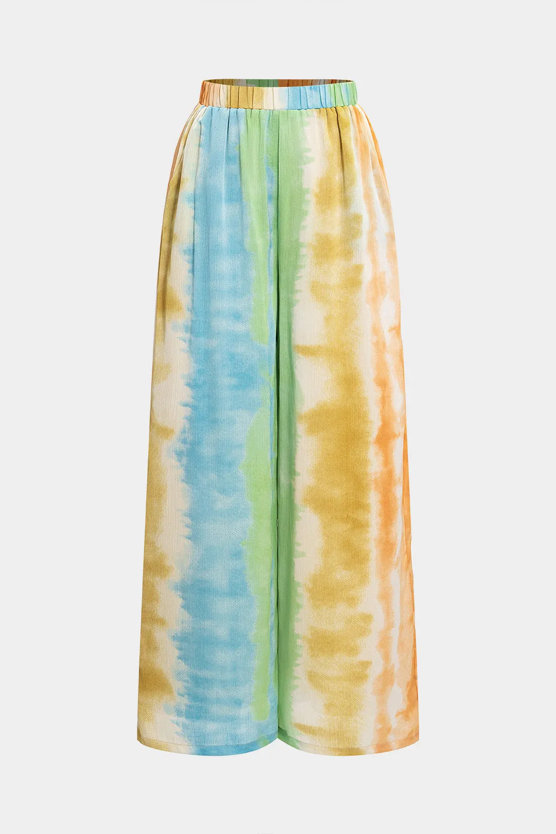 Abstrakte printbukser sold by Micas