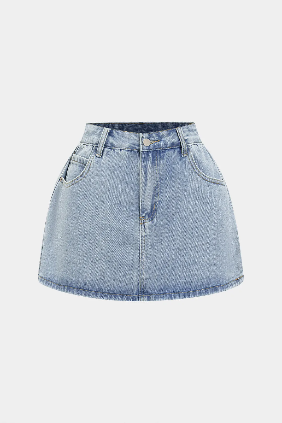 Denim a-line nederdel sold by Micas product image thumbnail 5