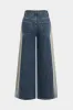 Denim ombre print jeans sold by Micas