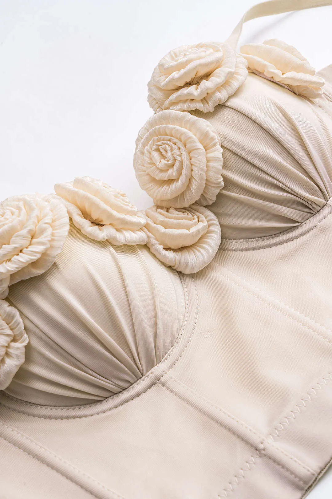 3d Floral Bustier Slip Cami Top sold by Micas product image thumbnail 3