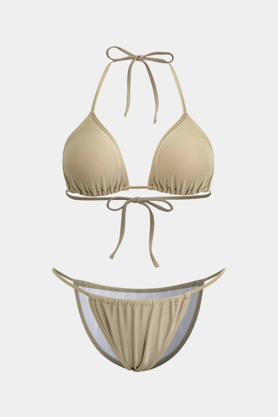 Plus Size Tie Dye Print Three-Pieces Bikini Set sold by Micas product image thumbnail 2