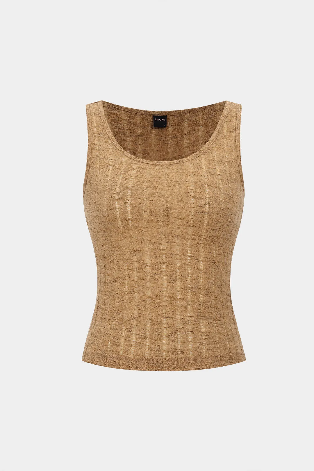 Ripped Sleeveless Tank Top sold by Micas