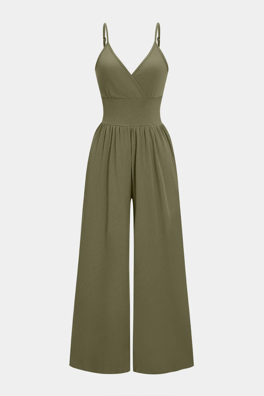 High Waist Wide Leg Sleeveless Jumpsuit sold by Micas product image thumbnail 5